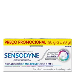 Cd Sensodyne 90g ProteÇÃo Completa 2un