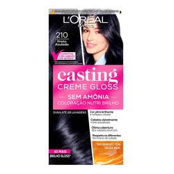 Casting Cream Gloss 210 Preto Azulado