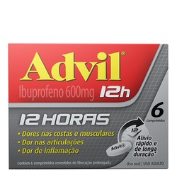 Advil 12h 600mg 6cpr