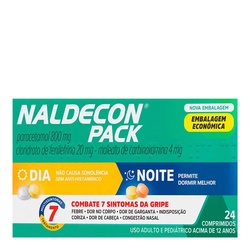 Naldecon Pack  Dia E Noite  Caixa C/24