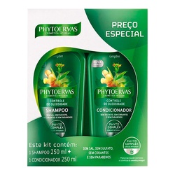 Kit Sh+cond Phytoervas Gengi/menta 250ml