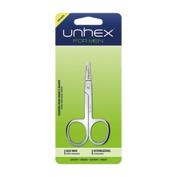 Tesoura Nariz E Bigode Unhex Ponta Redon