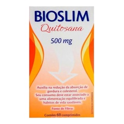 Bioslim Quitosana 500mg C/60