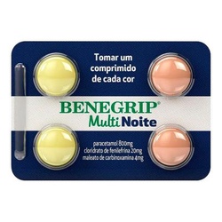 Benegripe Multi Noite 4cp