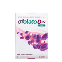Ofolato D Fer 2000ui 30cpr