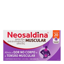 Neosaldina Muscular 20cpr