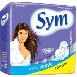 Abs Sym Rosa Suave C/abas 8un