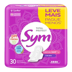 Abs Sym 30un Rosa Suave C/abas