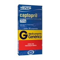 Captopril 25mg 30cpr
