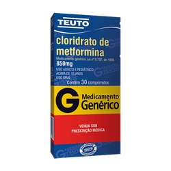 Metformina 850mg 30cp