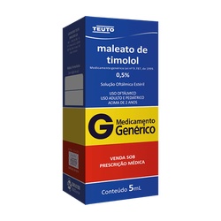 Timolol 0,5% Col 5ml - Teuto