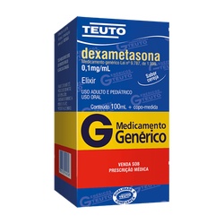Dexametasona 0,1mg Elixir 100ml - Venceu