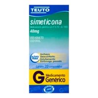 Simeticona 40mg 20cpr - Teuto