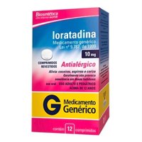Loratadina 10mg 12cp - Gen Bios
