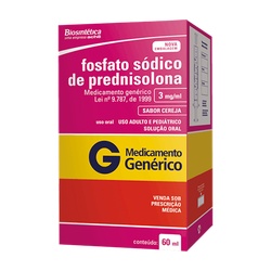 Prednisolona 3mg/ml 60ml - Gen Bio