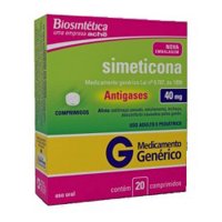 Simeticona 40mg 20cpr - Biosintetica