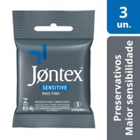 Preservativo Jontex Sensitive 3un