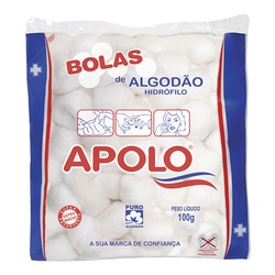 Algodao Bolas Apolo 100g