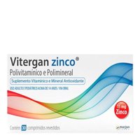 Vitergan Zinco 30 Cp