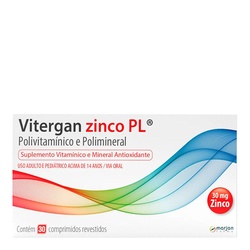 Vitergan Zinco Pl 30 Cp
