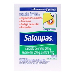 Salonpas Pequeno 10un