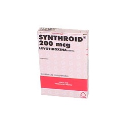 Synthroid 200mcg 30cpr - Venceu 01-25