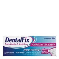 Dentalfix Cr Fix Dentadura 40g S/ Sabor