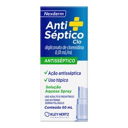 Anti Septico Spray 50ml Hertz Puro