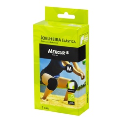 Joelheira Elastica Mercur Preta Tam M