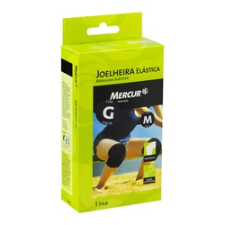 Joelheira Elastica Mercur Preta Tam G