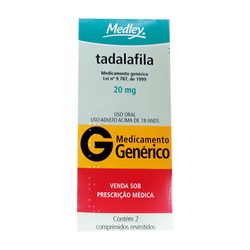 Tadalafila 5mg 30cp Gen - Medley