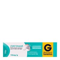 Clotrimazol Cr Derm 20g - Medley