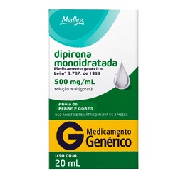 Dipirona Gts 20ml - Gen Medley