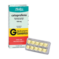 Cetoprofeno 100mg 20cpr - Medley
