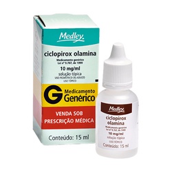 Ciclopirox Olamina Sol 15ml - Medley