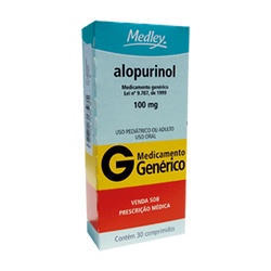 Alopurinol 100mg 30cpr - Medley