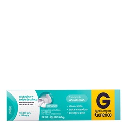 Nistatina + Oxido De Zinco Pom - Venceu