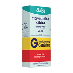 Atorvastatina 20mg 30cpr - Medley