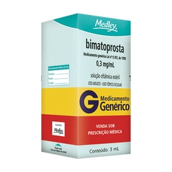 Bimatoprosta 0,3mg/ml 3ml - Medley