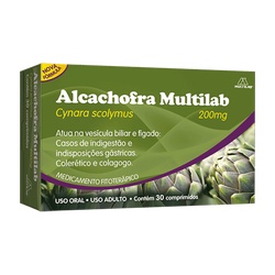 Alcachofra Milan 200mg 30cpr