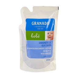 Sab Liq Granado Beb Glic Ref 250ml Lav