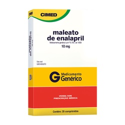 Enalapril 10mg 30cp - Gen Cimed