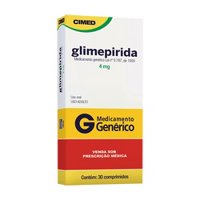 Glimepirida 4mg 30cp