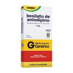 Anlodipino 5mg 30cpr - Cimed