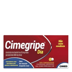 Cimegripe Dia 12cpr - Venceu 03-25