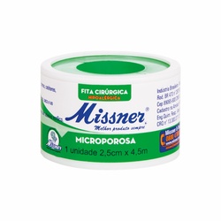 Micropore Missner Branca 2,5cm X 4,5m