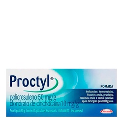 Proctyl Pom 30g + 10 Aplicadores
