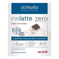 Inelatte Zero Chocolate 60 Tabletes