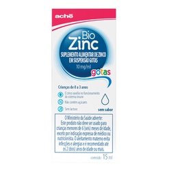 Biozinc Gotas 10mg/ml 15ml Venceu 05-25