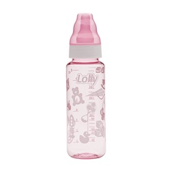 Mamadeira Lolly Color Rosa 240ml - 1670
